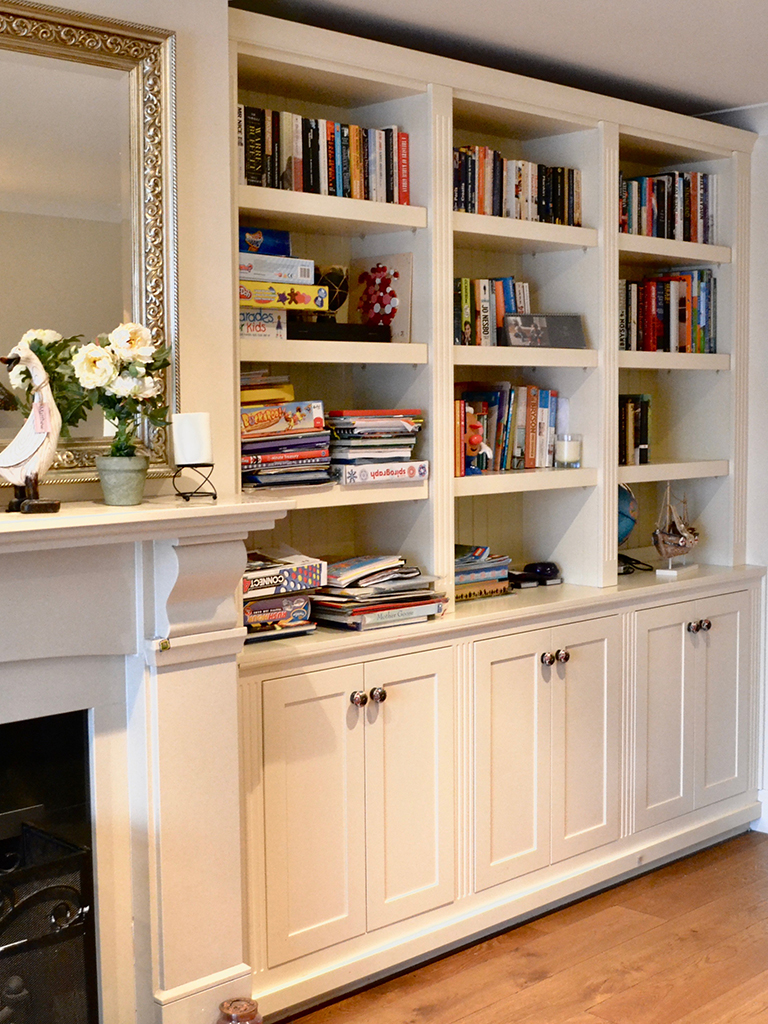 Recessed Bookcase by Barry Kinsella